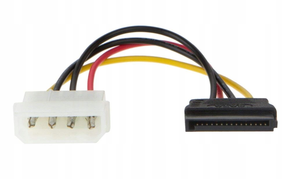 Kabel adapter zasilający Molex 4Pin do Sata 15 Pin Marka WulkanCenPL