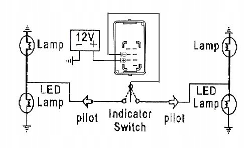 SUZUKI GSX 750 INAZUMA СВЕТОДИОДНЫЙ ВЫКЛЮЧАТЕЛЬ 7 КОНТАКТОВ