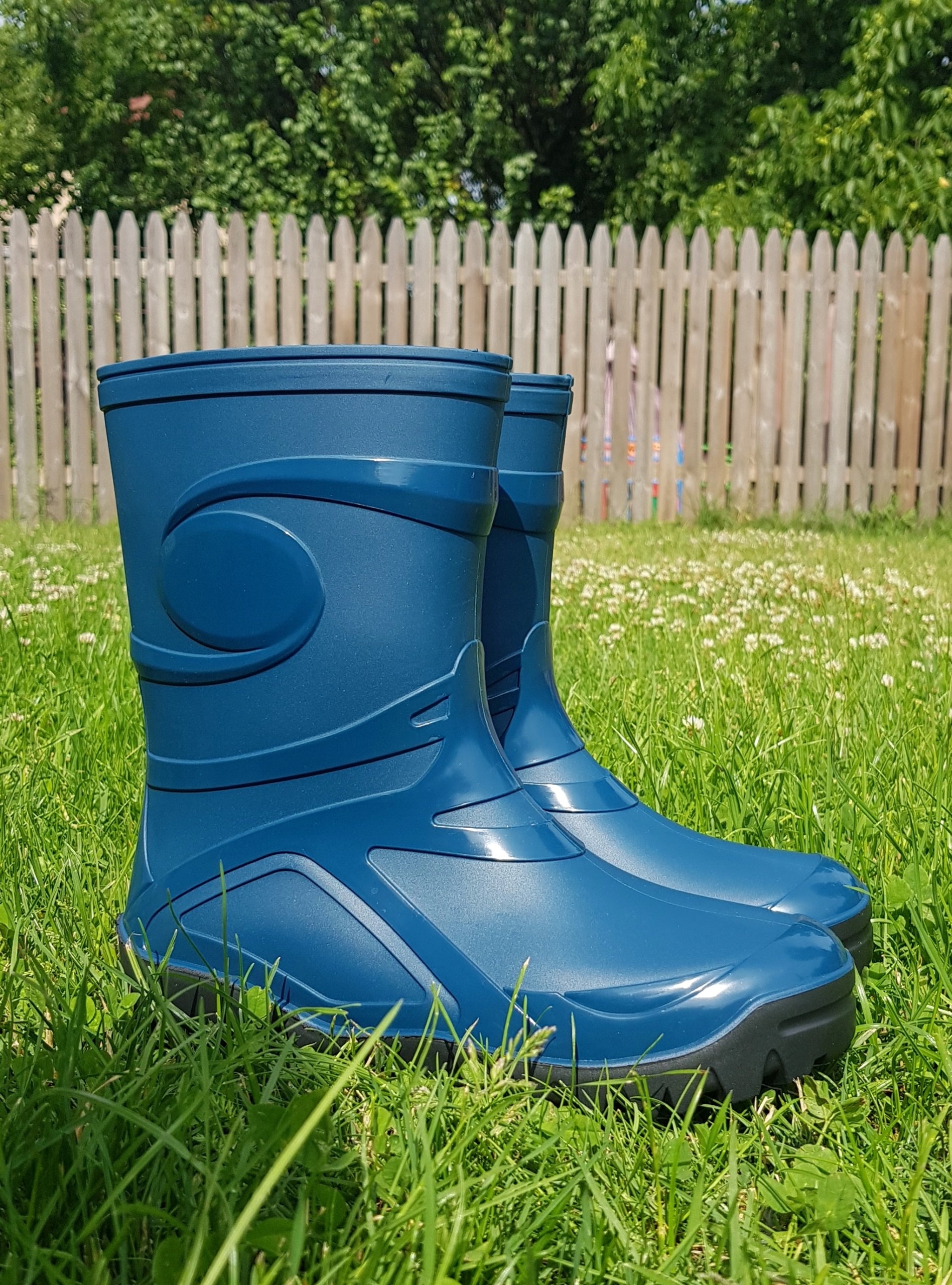 Modne Kalosze Męskie Demar Young 2A Niebieskie 38 Rozmiar 38