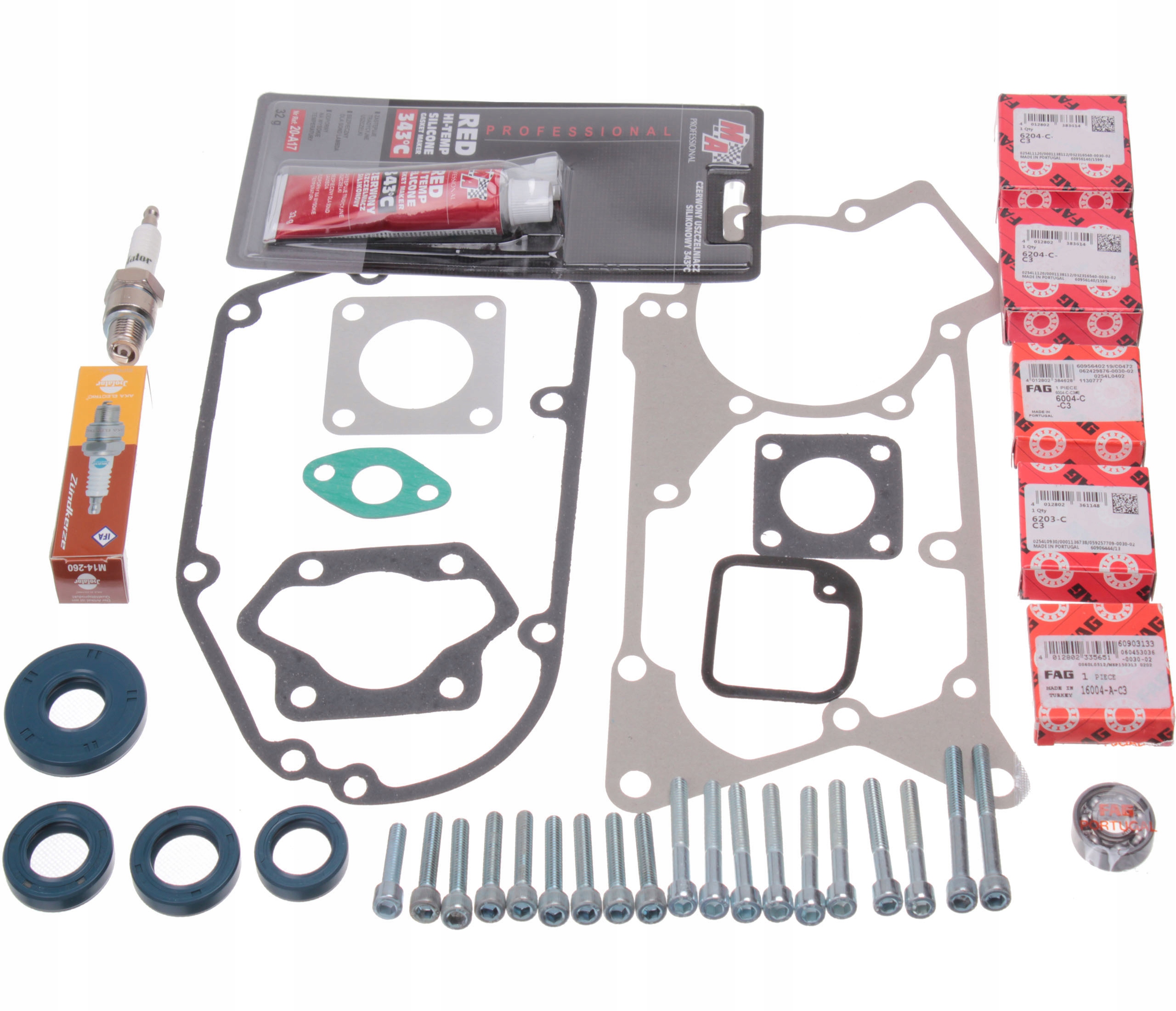 6543635645446 - SIMSON ПОДШИПНИК ДВИГАТЕЛЯ FAG САЛЬНИКИ IFA