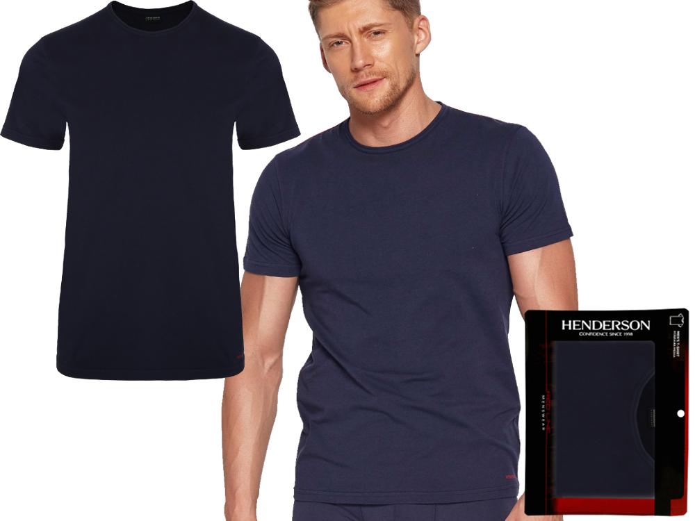 KOSZULKA męska T-Shirt HENDERSON RED LINE 18731 M