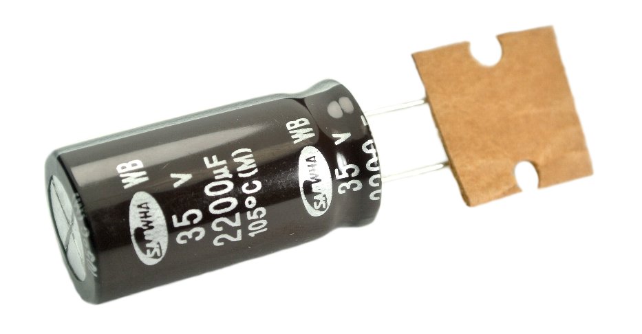 

2200uF 35V 105' Ultra Low Impedance Samwha Wb h=32