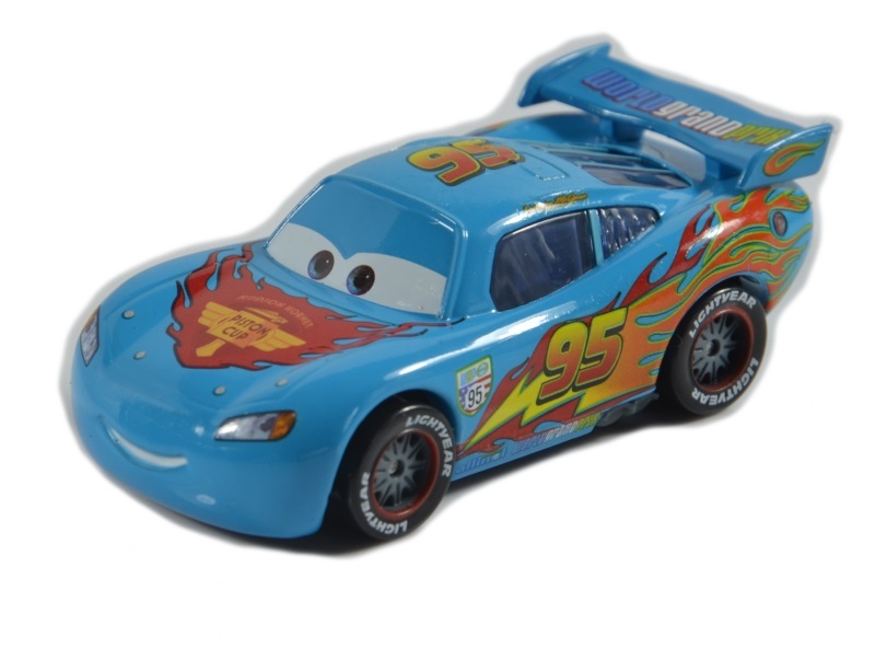 

Mattel Cars Auta Zygzak McQUEEN Piston Niebie z Pl