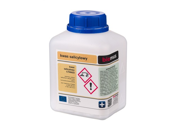 

Kwas Salicylowy czysty 250g Biomus