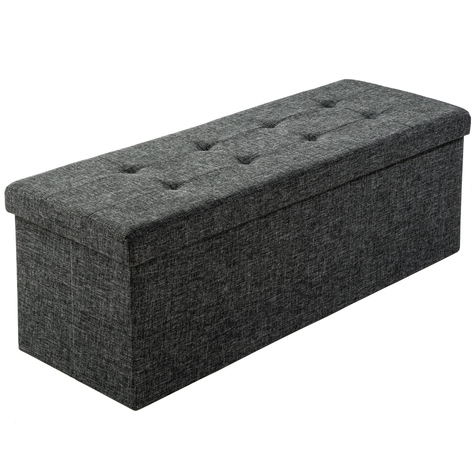 

Pufa składana 110 x 38 x 38 cm schowek 402236