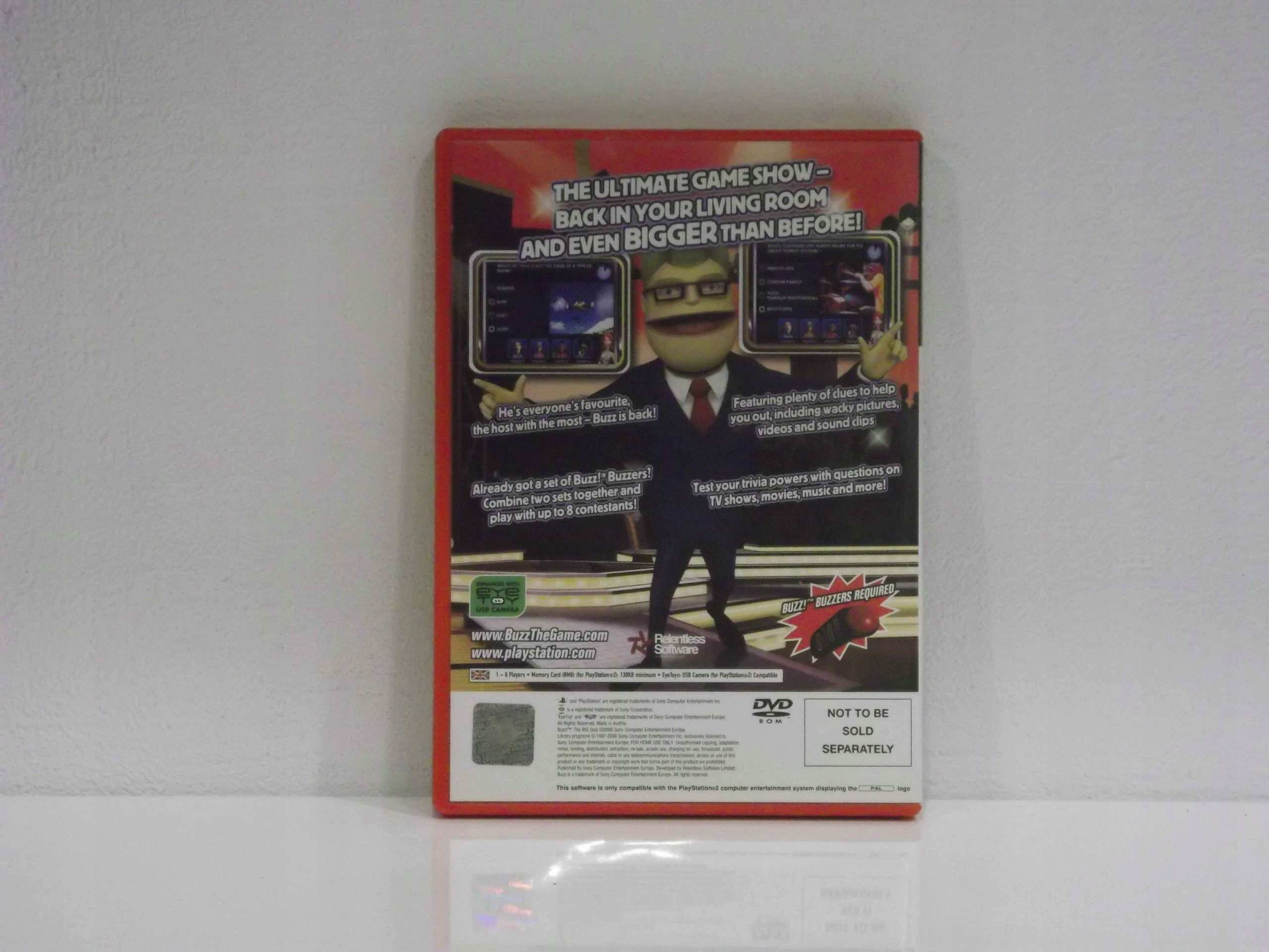 BUZZ! THE BIG QUIZ PS2 Producent Sony Interactive Entertainment