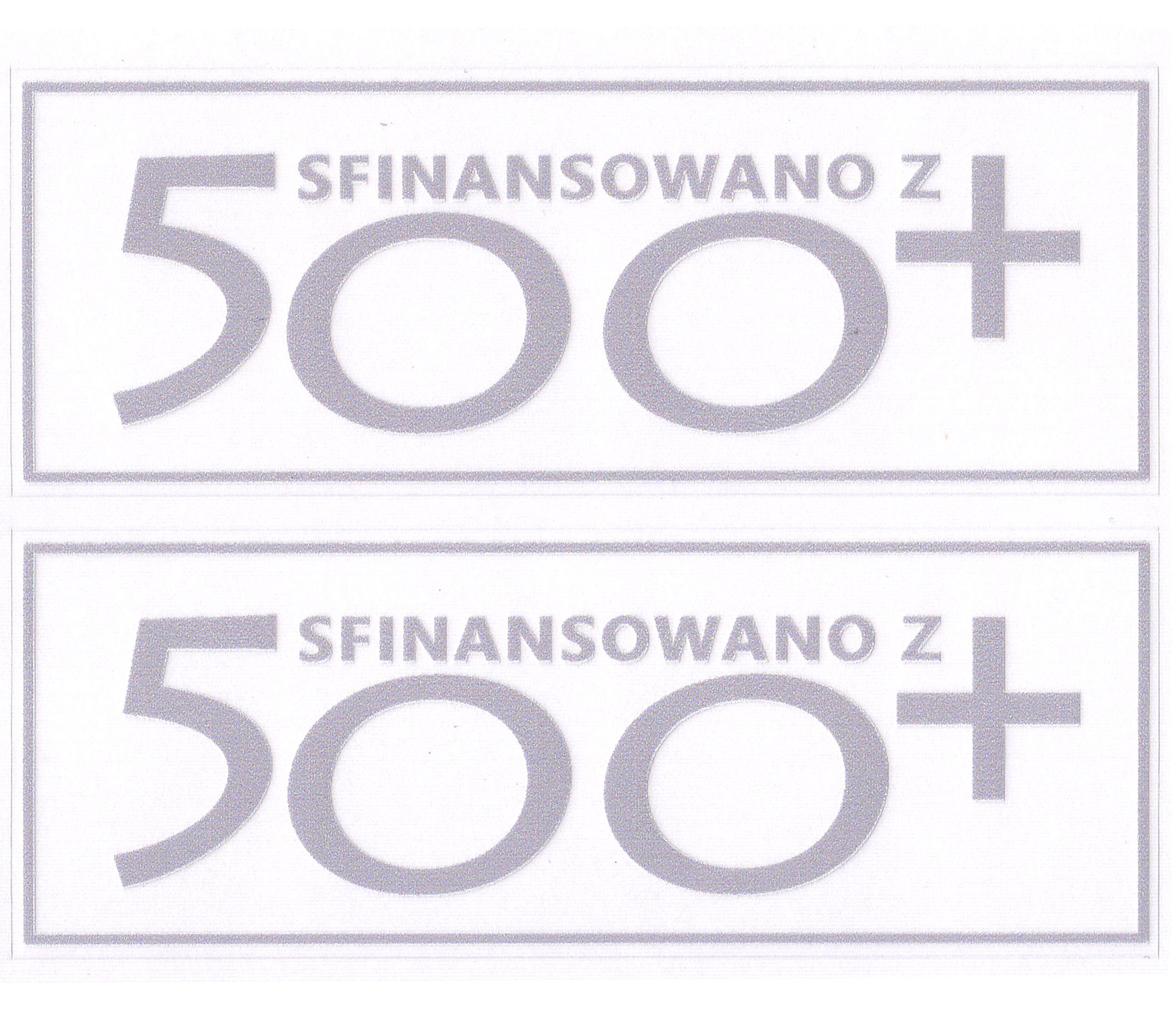 

Naklejka Naklejki Uv Srebrne Sfinansowano Z 500+