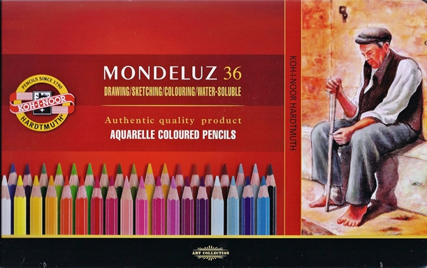 Pastelky Akvarelové Mondeluz 36 Kol. Koh-i-noor 3725