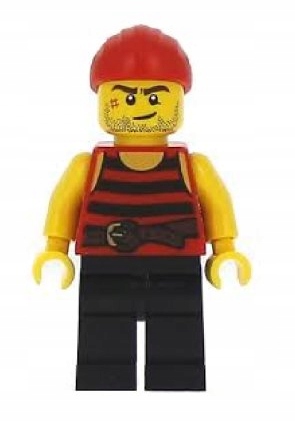

Lego Pirates Pirat #6 pi167