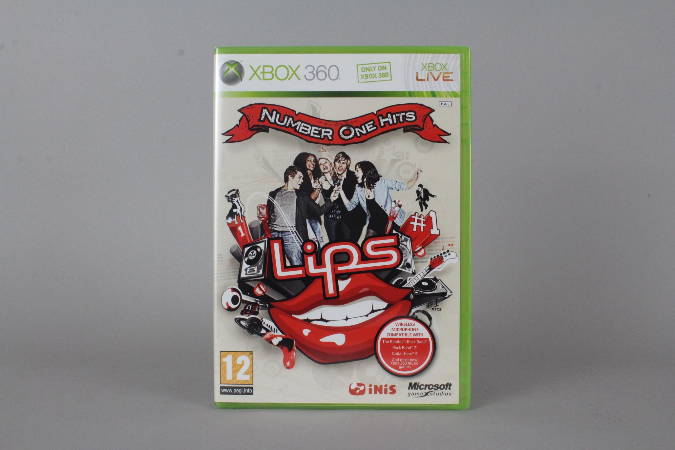LIPS NUMBER ONE HITS XBOX360 EAN (GTIN) 882224944588