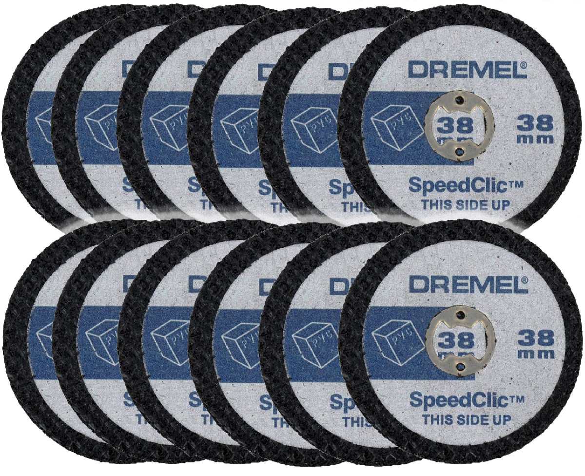 

12 Tarcz Do Plastik 38mm SC476 Ez SpeedClic Dremel