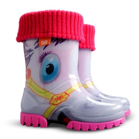 

Kalosze Demar Twister ocieplane Pony róż 24/25 Ha
