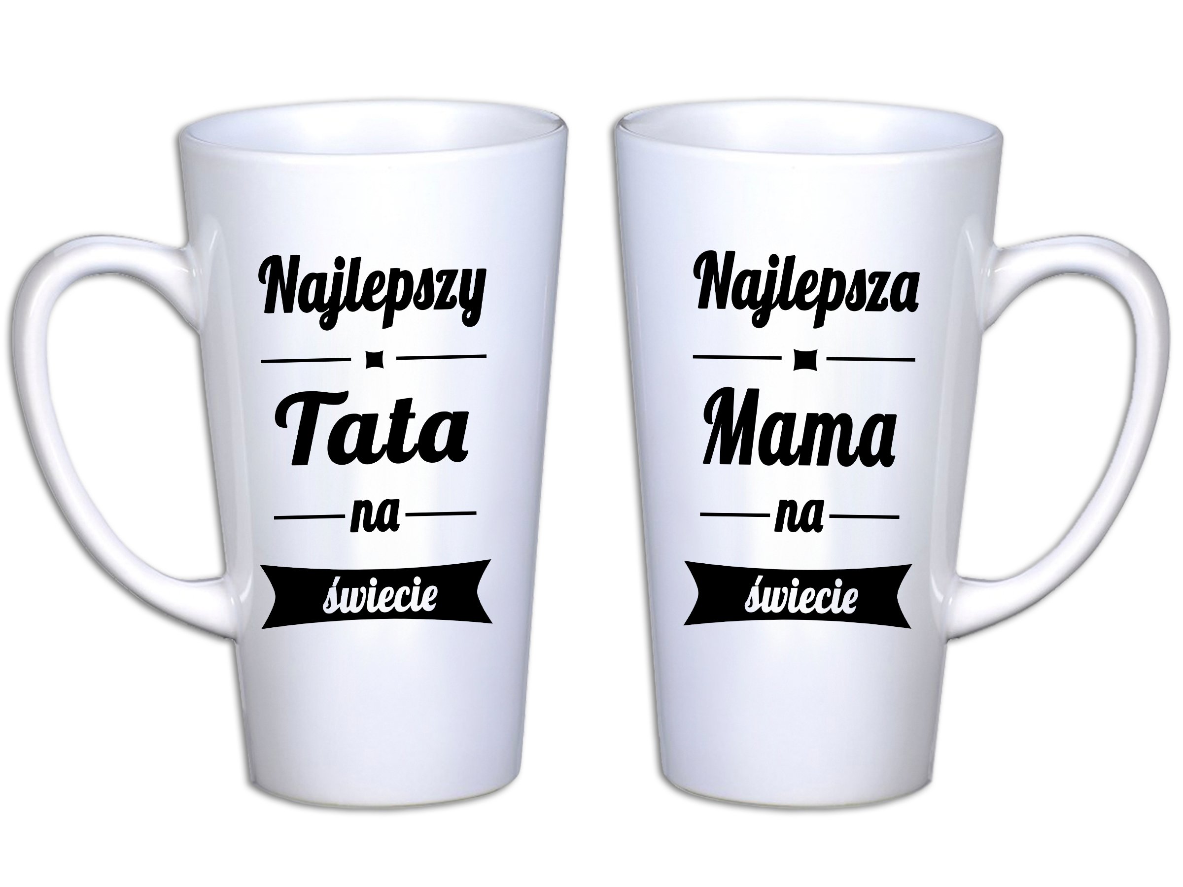 

Kubki Latte Dla Rodziców Mama Tata 450ml