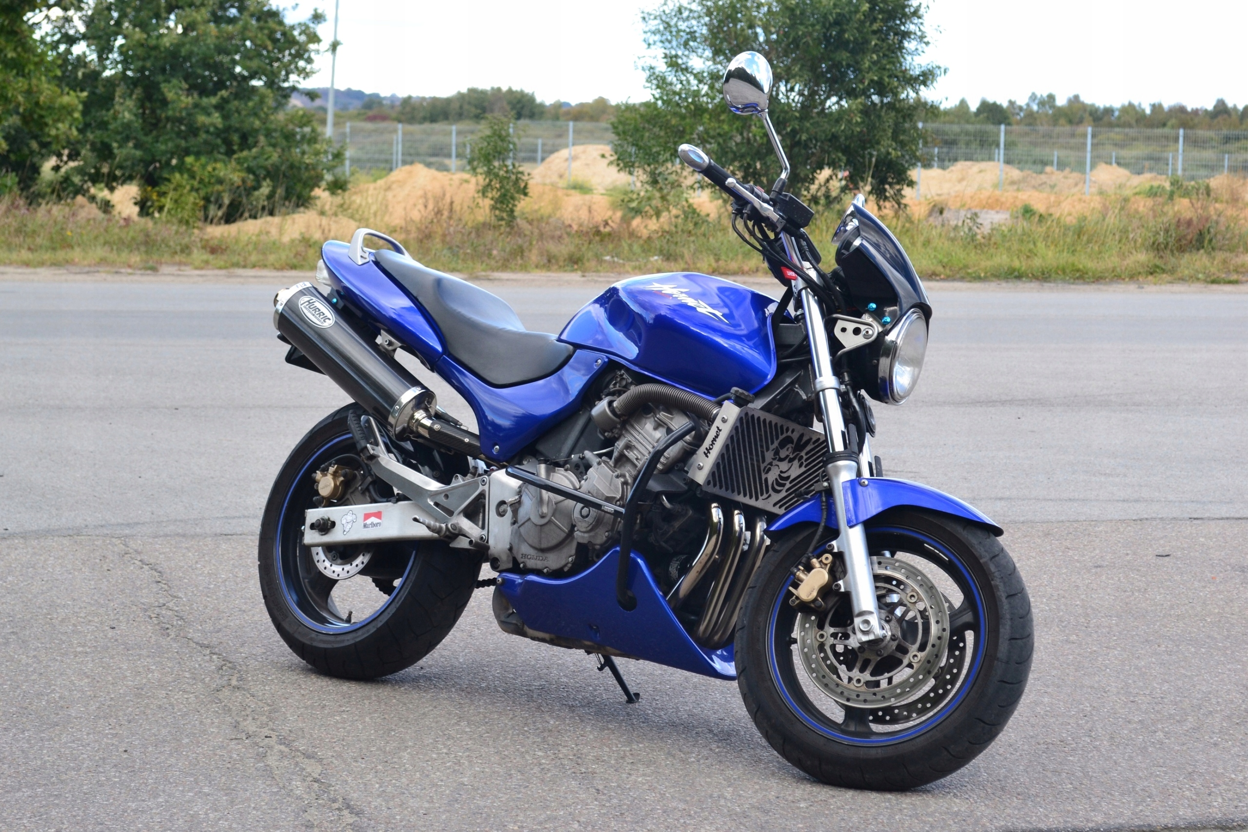 График мощности Honda Hornet 600