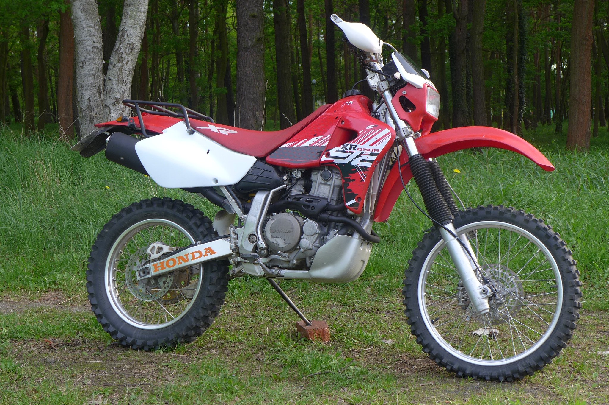 Honda XR 650 R enduro cross XR650R dużo dodatków - 7335734965 ...