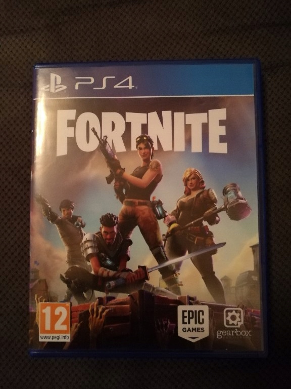 Fortnite Ps4 Pudelko Z Plyta Box Unikat 7451274049 Oficjalne - fortnite ps4 pudelko z plyta box unikat