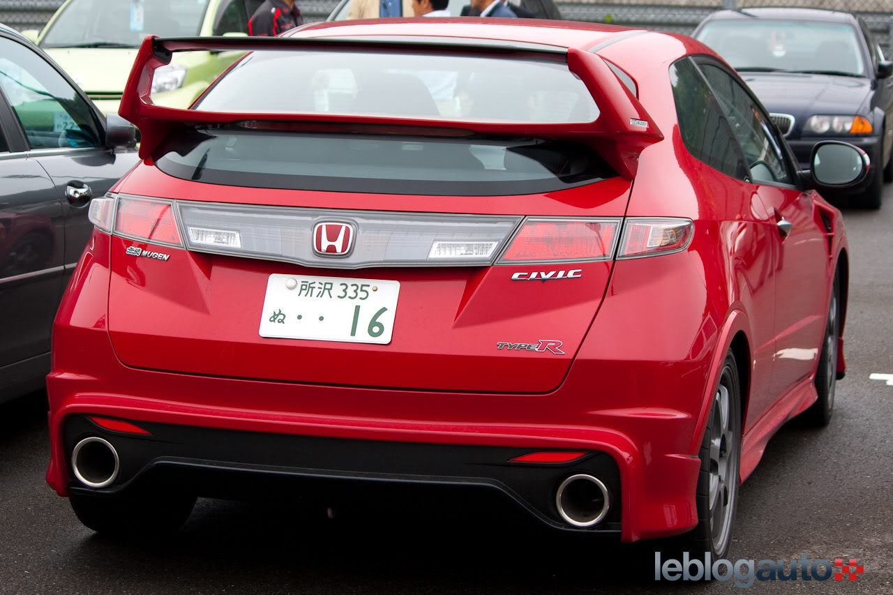 Honda Civic VIII Ufo Spoiler Mugen Style 7175671063