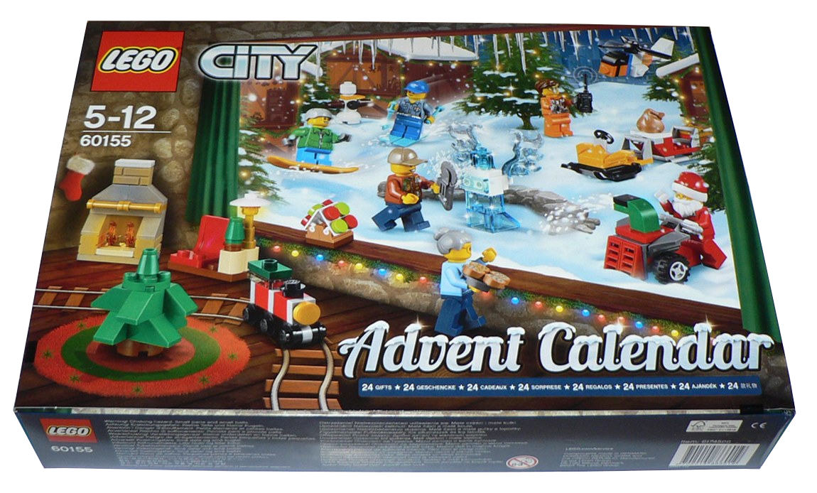 Lego 60155 - City - Kalendarz Adwentowy 2017 Nowy - 7683336927 