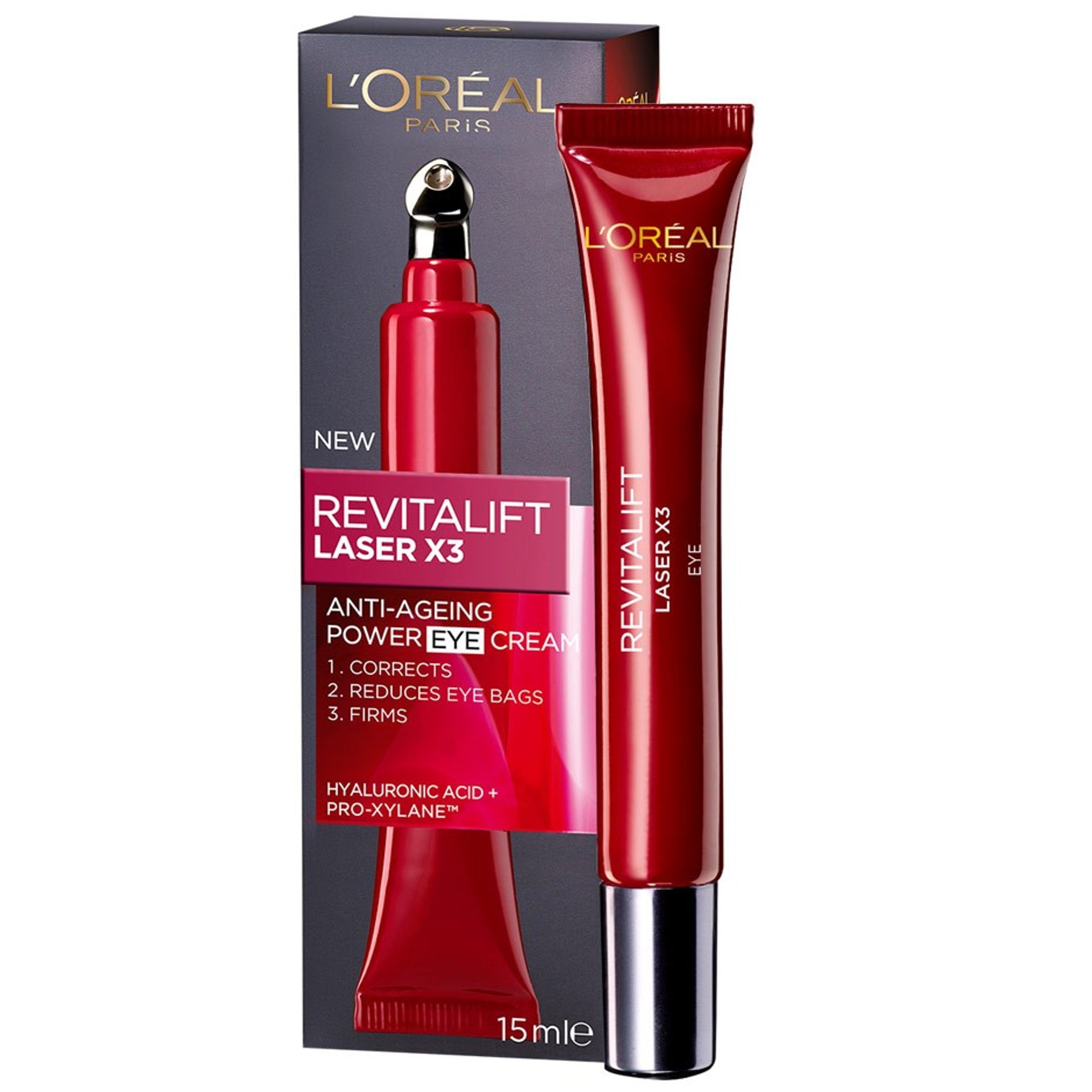 LOREAL REVITALIFT LASER x3 KREM POD OCZY - 6655354319 - oficjalne