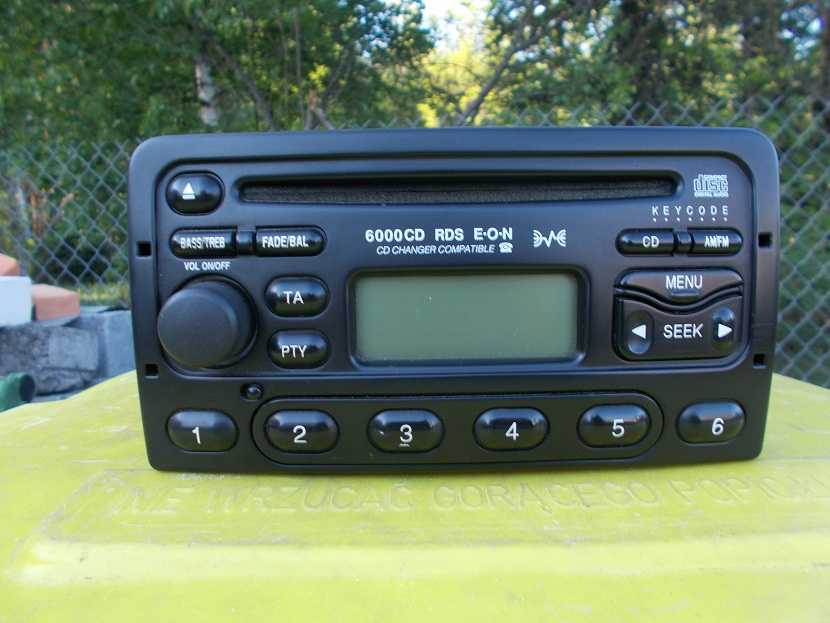 RADIO 6000CD FORD MONDEO MK2 MK3 + KOD 7332515489