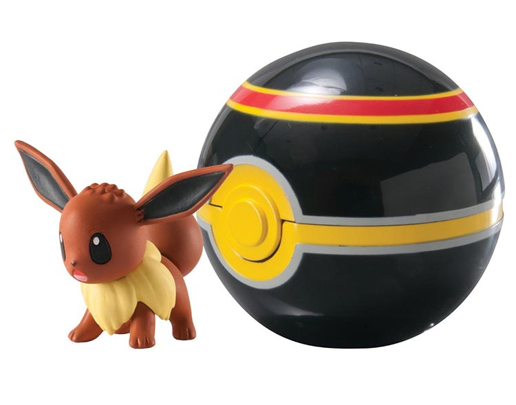 Pokemon Figurka Eevee Kula Tomy Poke Ball 7221032686 Oficjalne