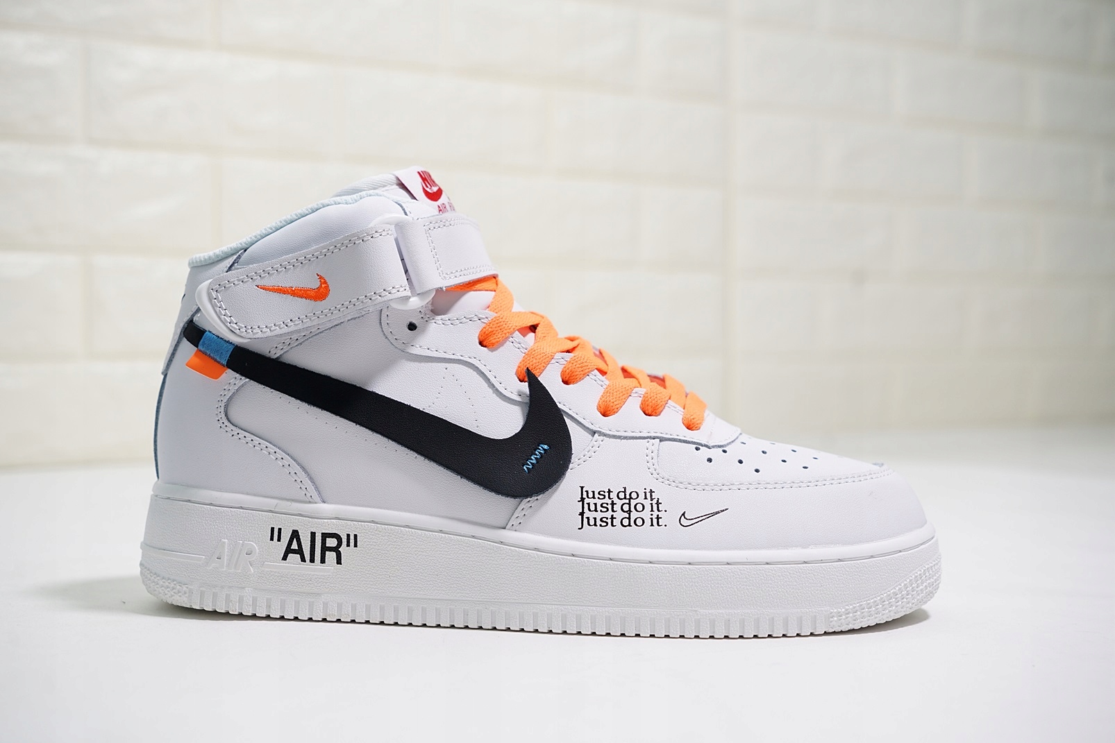 OFF WHITE x NIKE AIR FORCE 1 MID 07 CUSTOM r. 41 - 7731604581