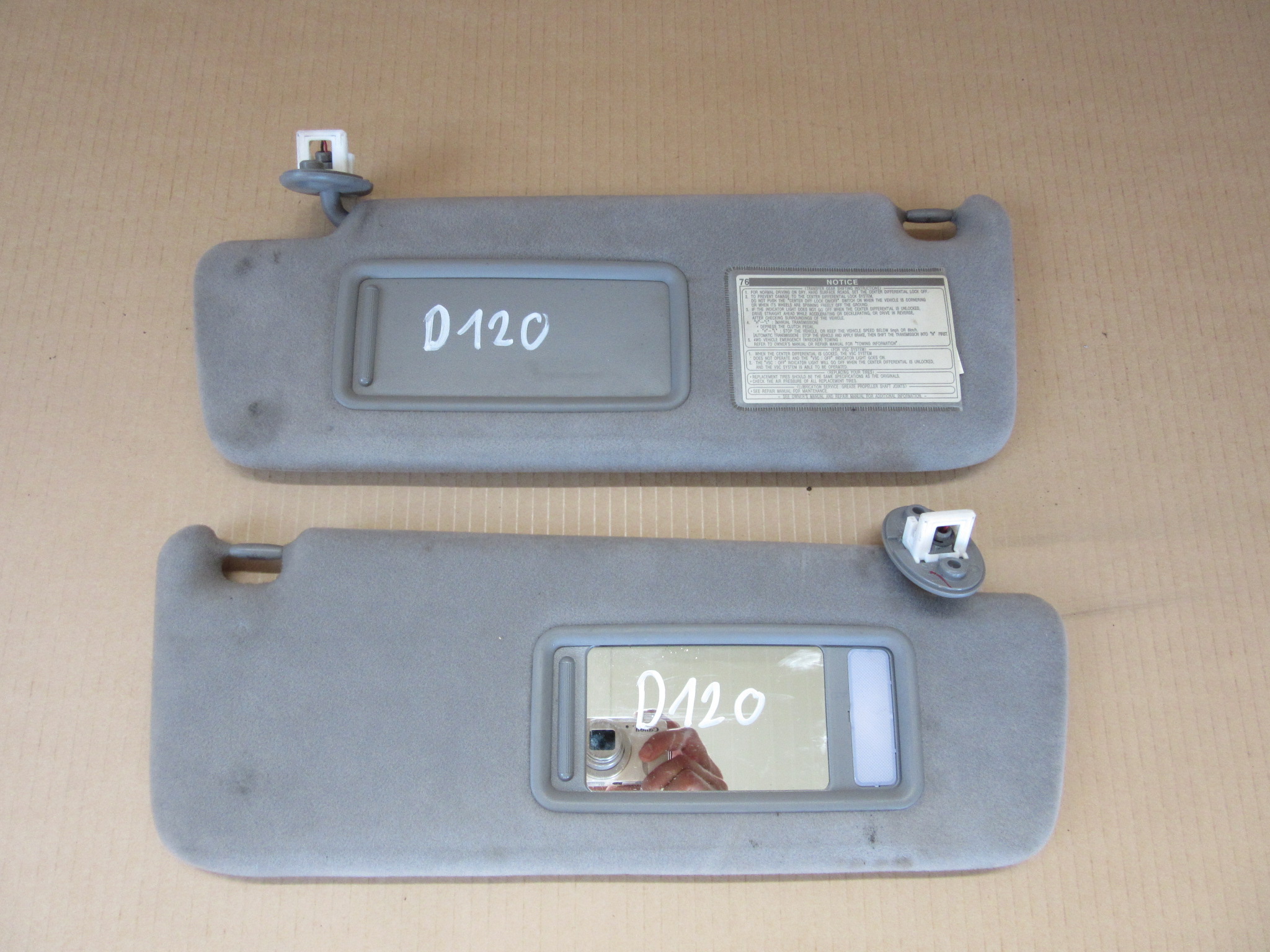 Toyota Land Cruiser 120 05 OSŁONA PRZECIWSŁONECZNA 7422541012 oficjalne archiwum allegro