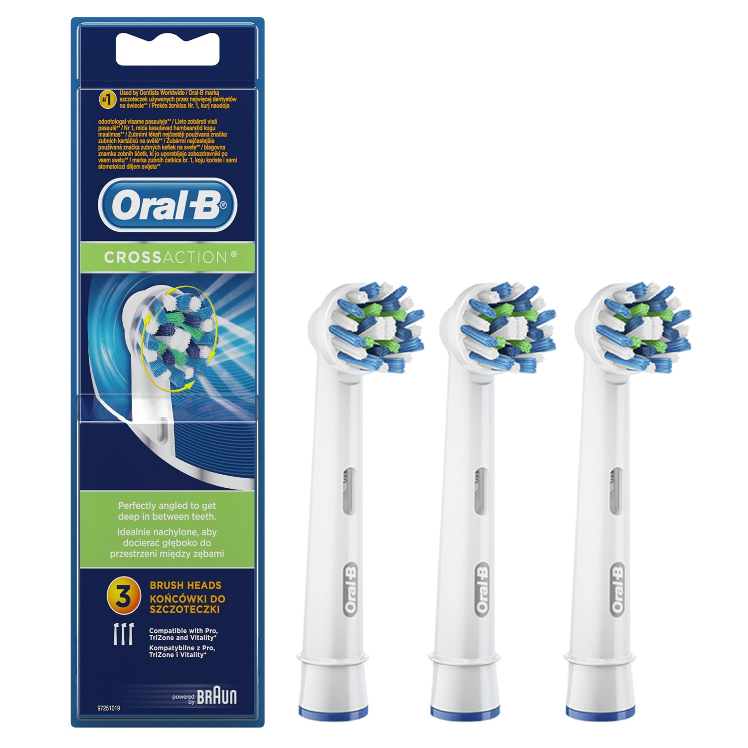 Końcówki szczoteczki Oralb Professional Care 500 7221886666