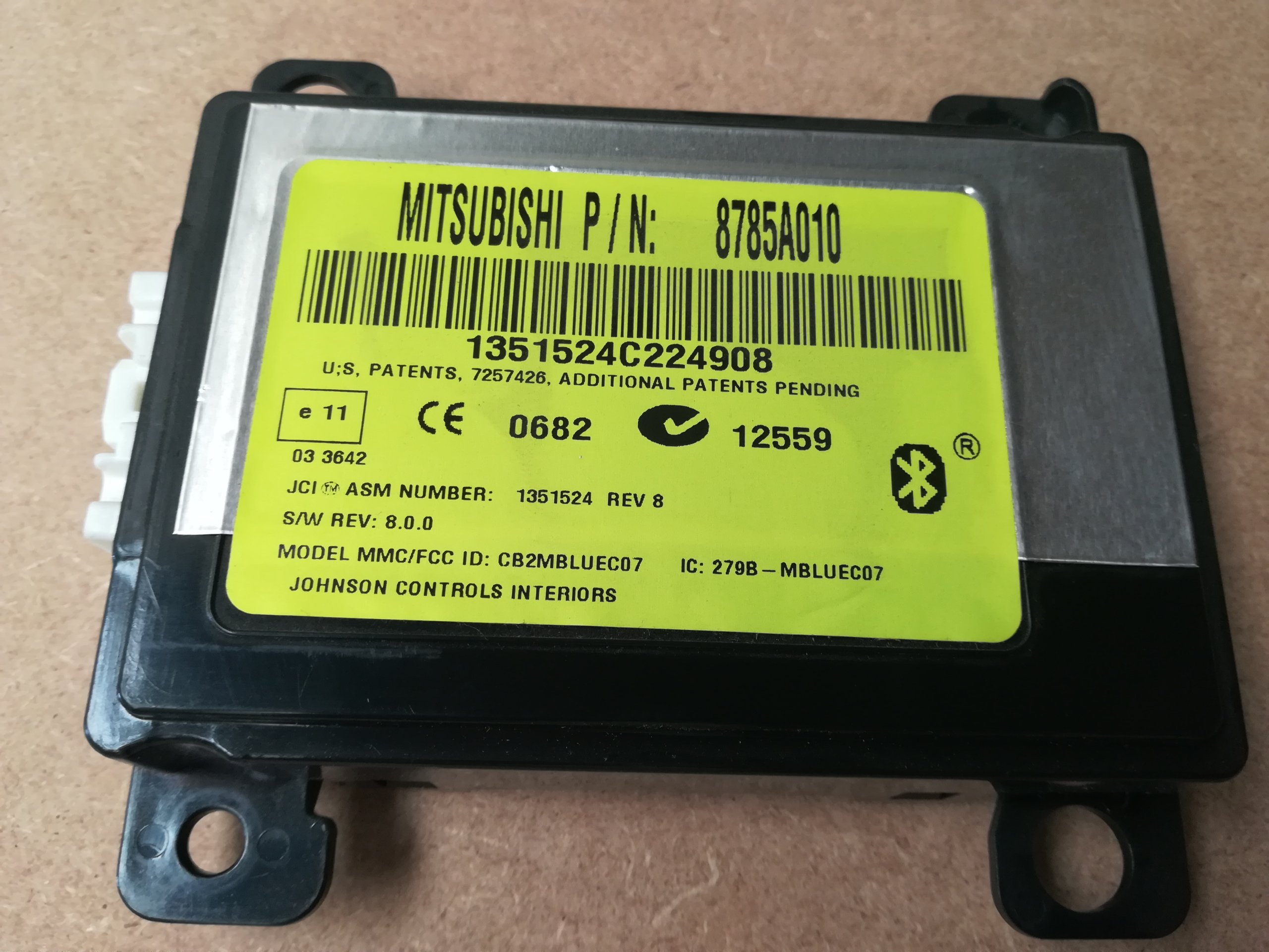 Moduł Bluetooth 8785A010 Lancer X 7301665083 oficjalne archiwum allegro