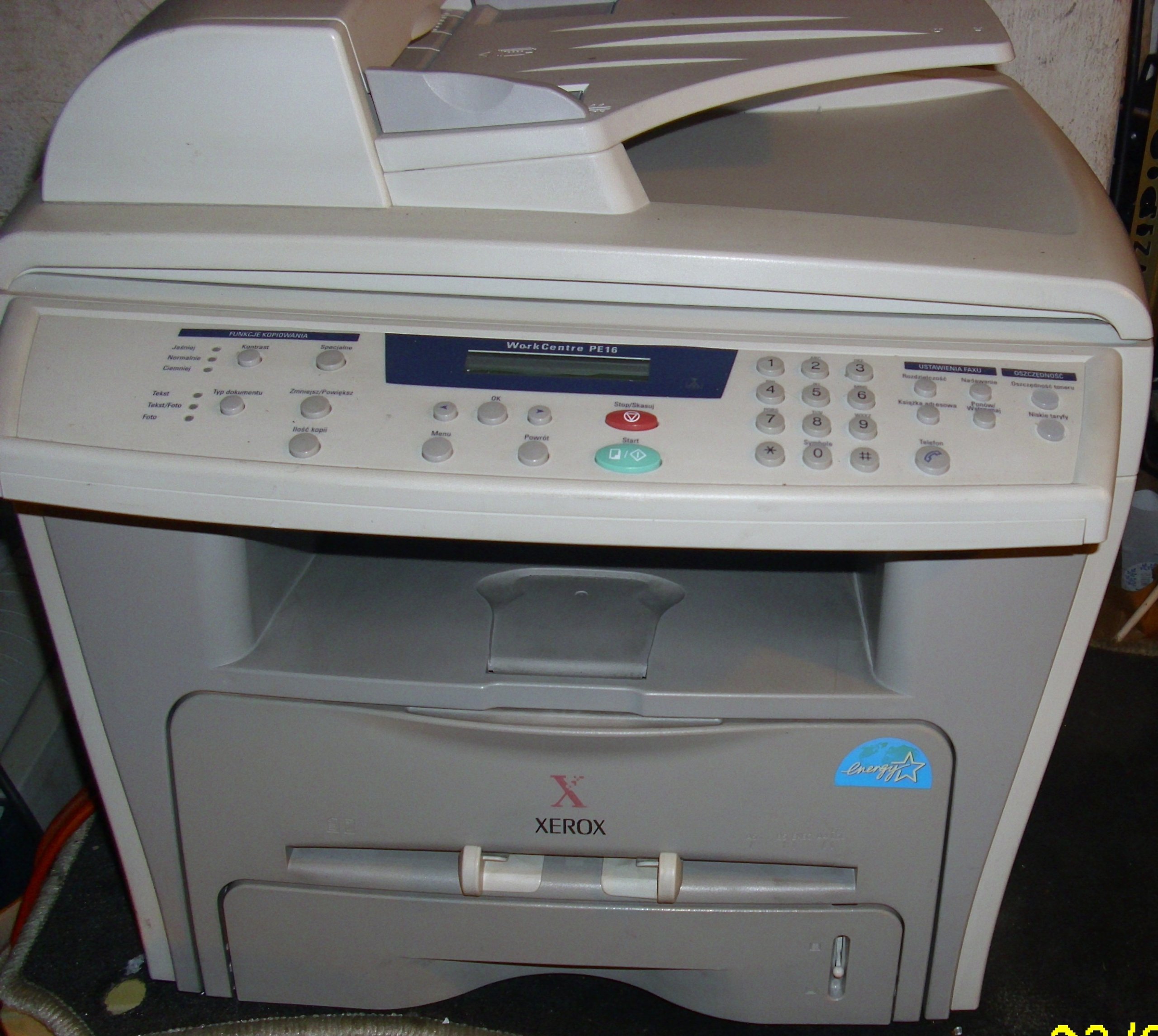 Xerox workcentre pe16 как сканировать на компьютер