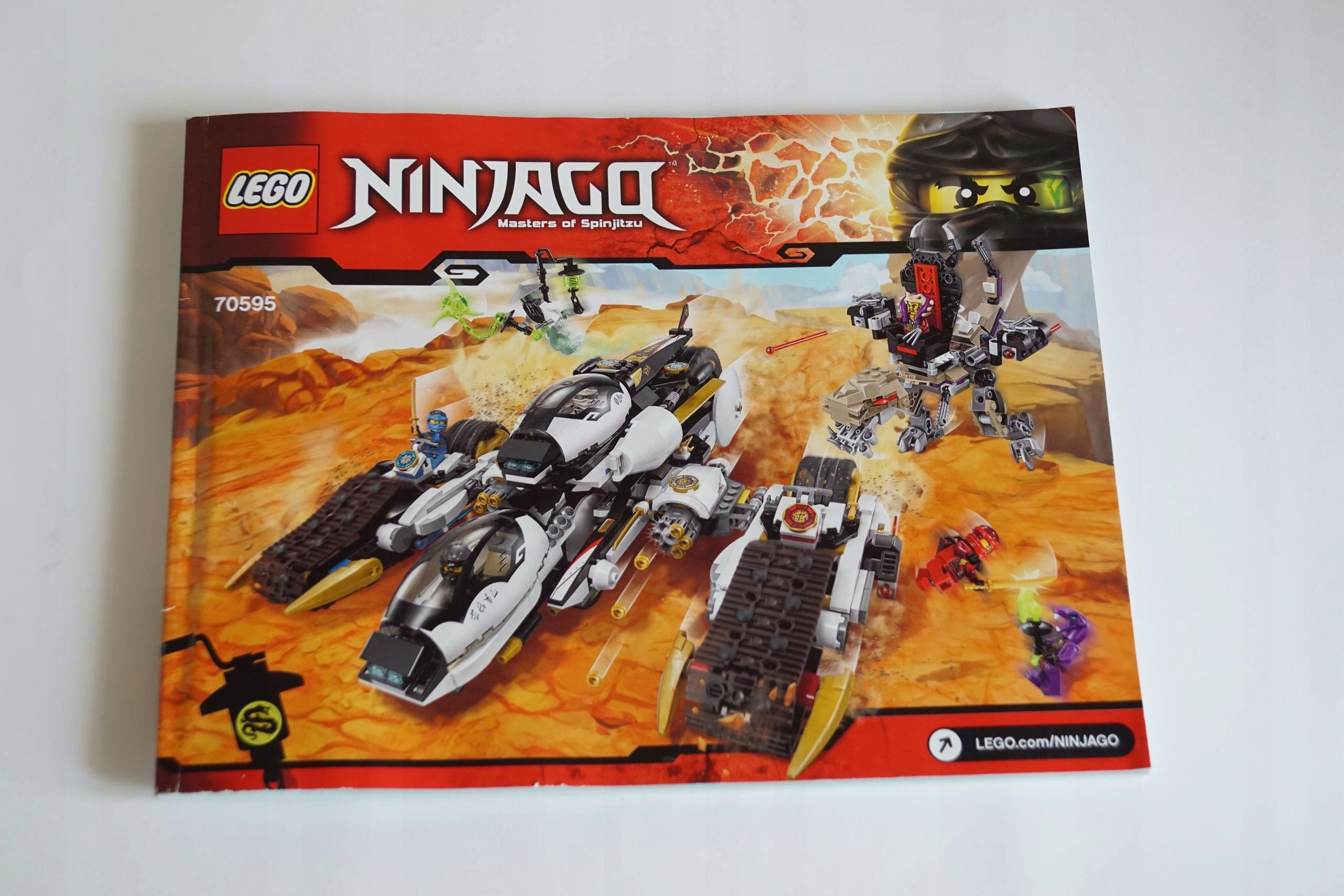 LEGO NINJAGO 70595 NIEWYKRYWALNY POJAZD NINJA - 7565553111 - oficjalne ...
