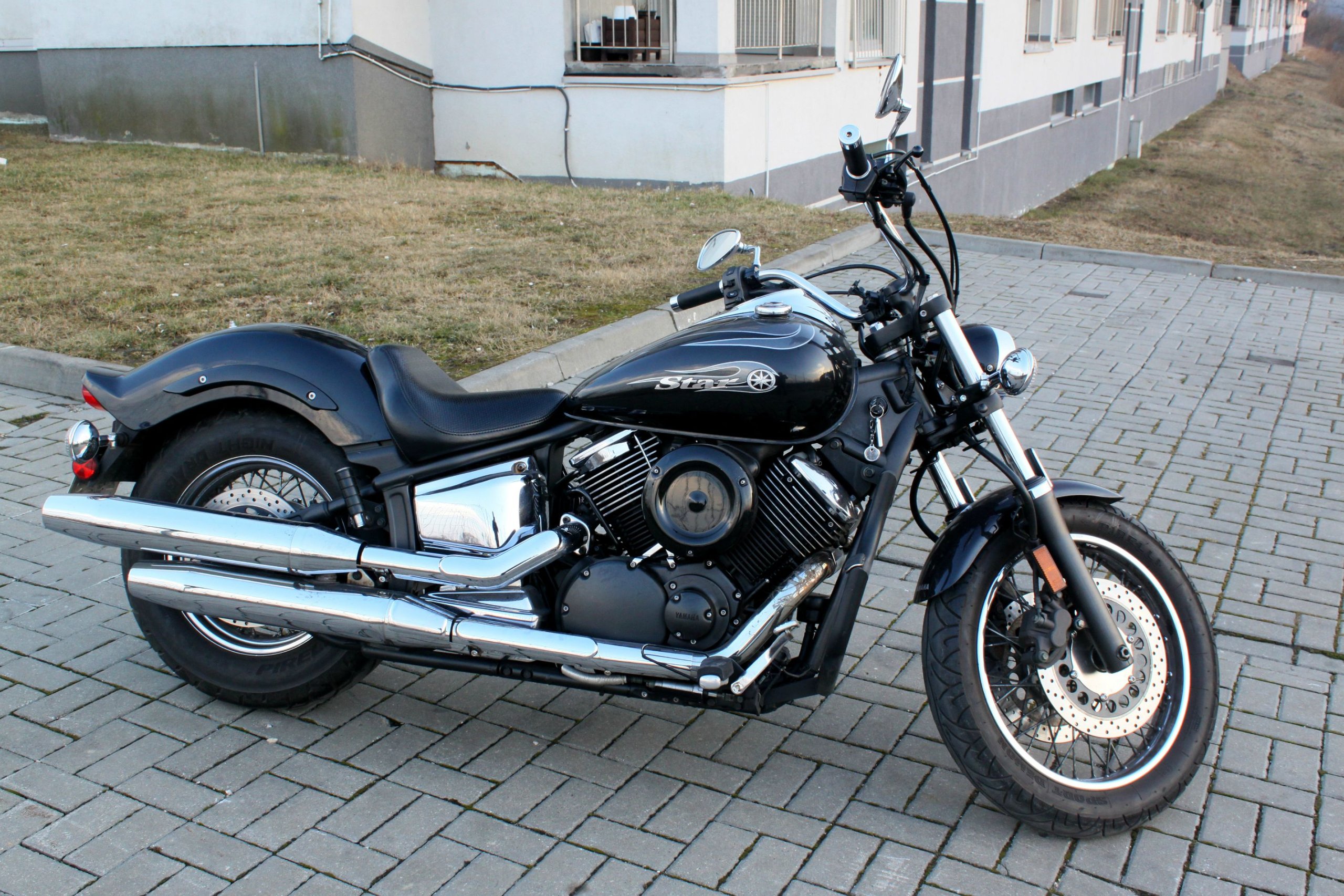 yamaha v star 1100 headlight assembly