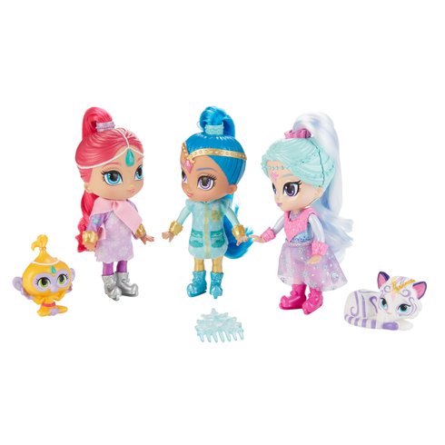 Fisher Price Shimmer And Shine 3 Lalki 7045535813 Oficjalne