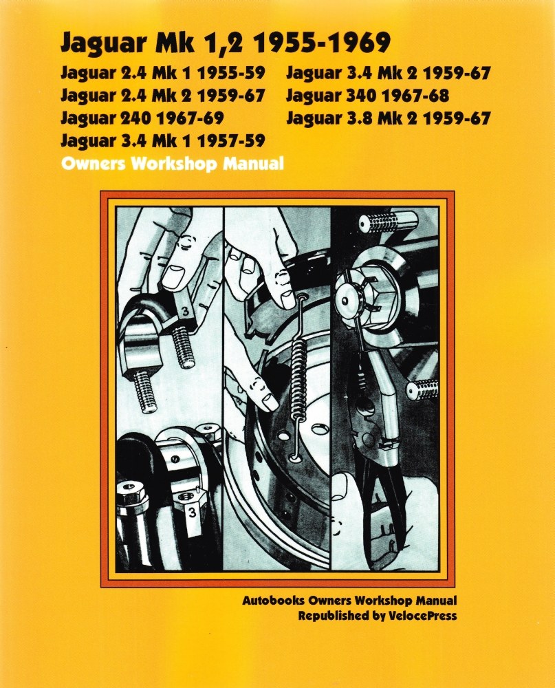 Jaguar Mk1 / Mk2 (1955-1969) - instrukcja napraw