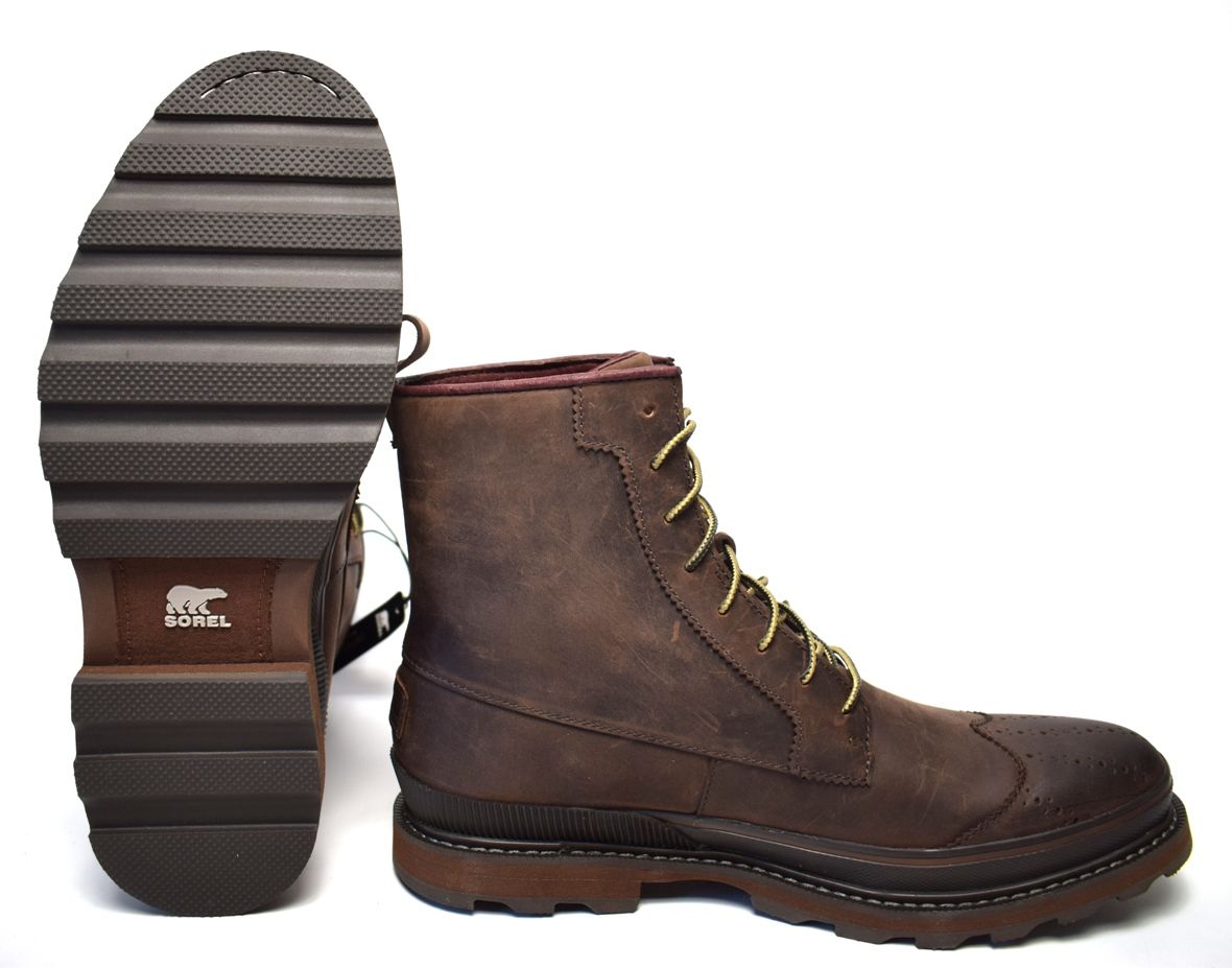 sorel wingtip boots