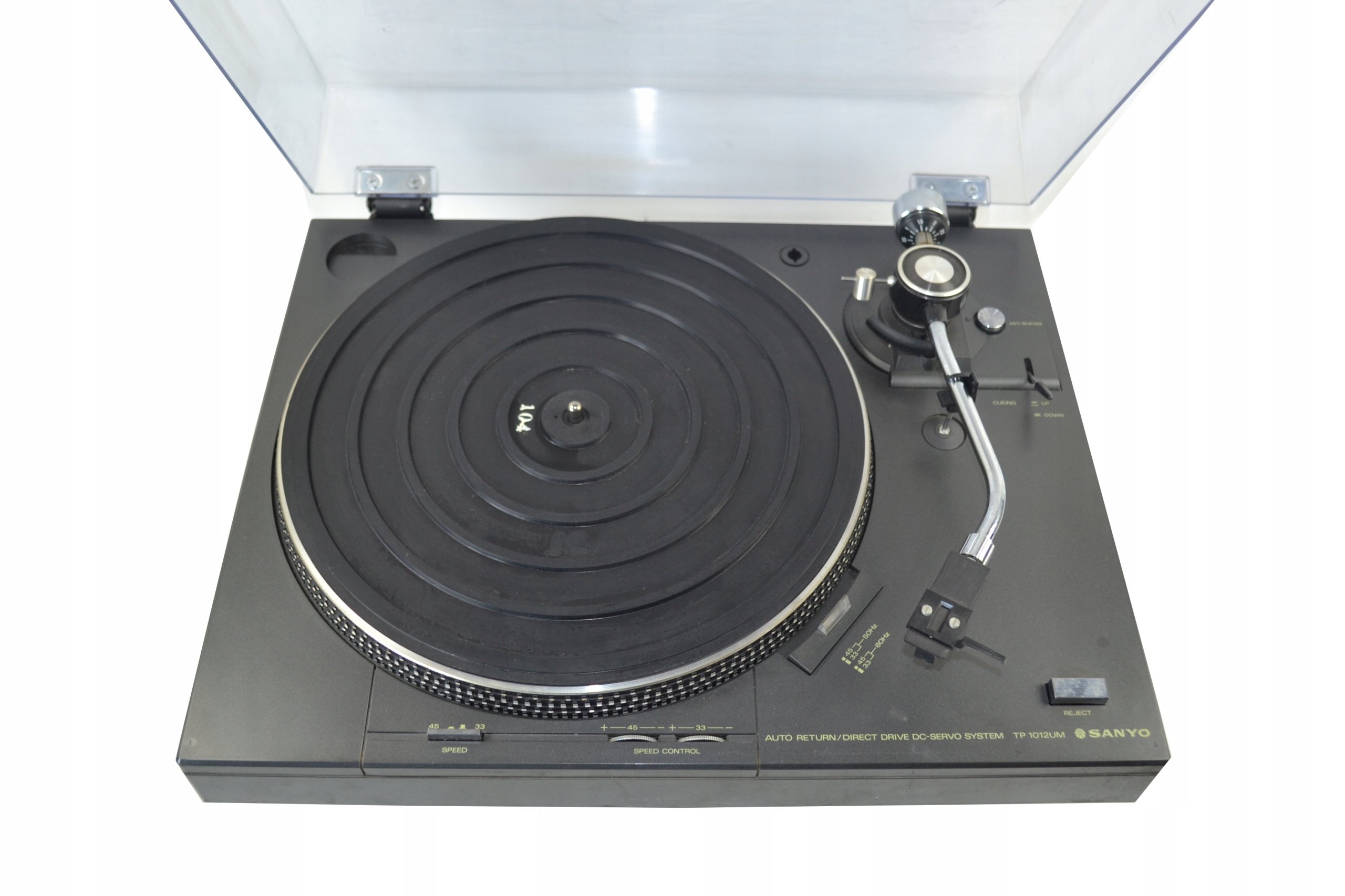 SANYO TP 1012UM Auto Return Direct Drive Gramofon 7525655277