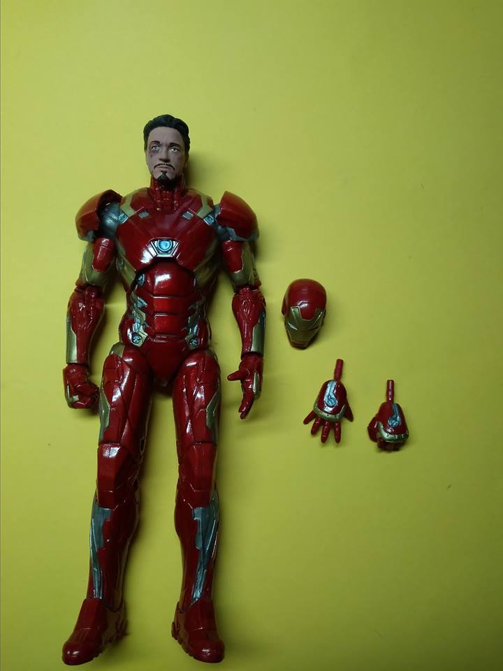 Marvel Legends Custom Iron Man Figurka 7332923647 Oficjalne