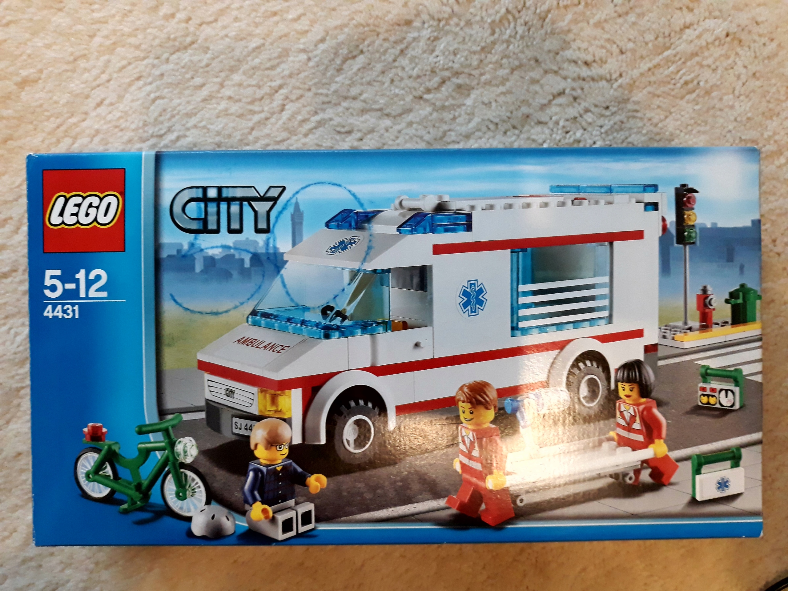 Lego City 4431 Karetka Pogotowia Kompletnapudełko 7447135899