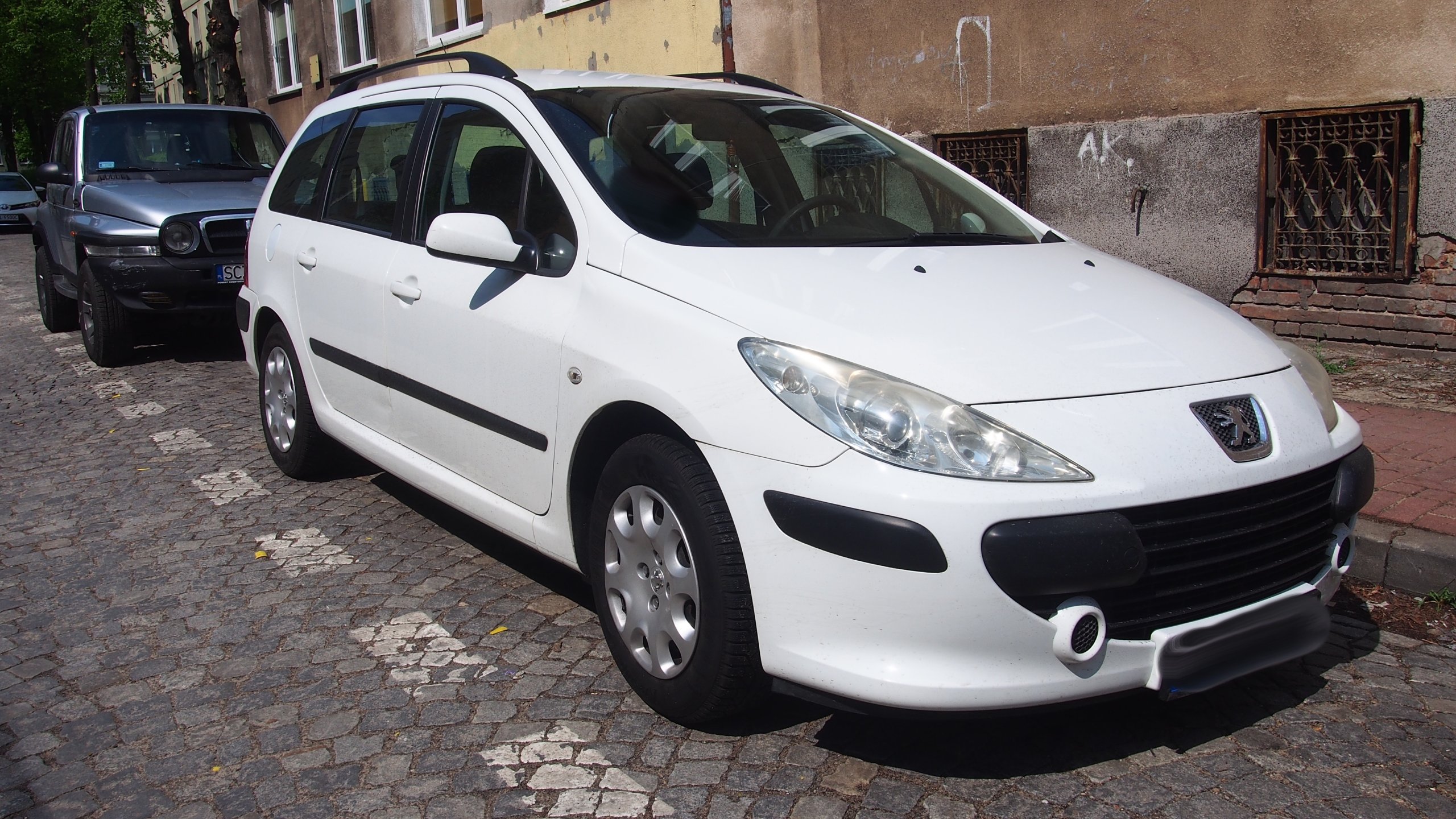Peugeot 307 kombi 1.6 diesel 90KM biały Zapraszam