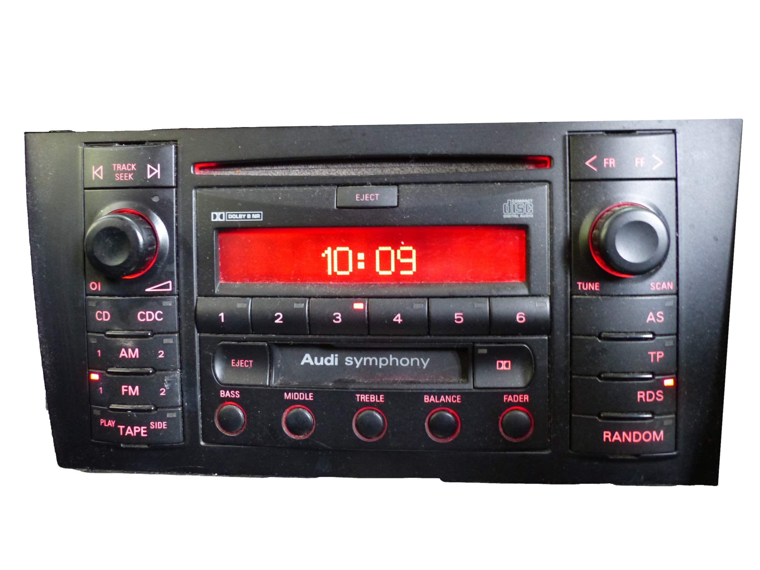 AUDI A6 C5 97-01 RADIO 4B0035195 - 7284138311 - oficjalne archiwum allegro