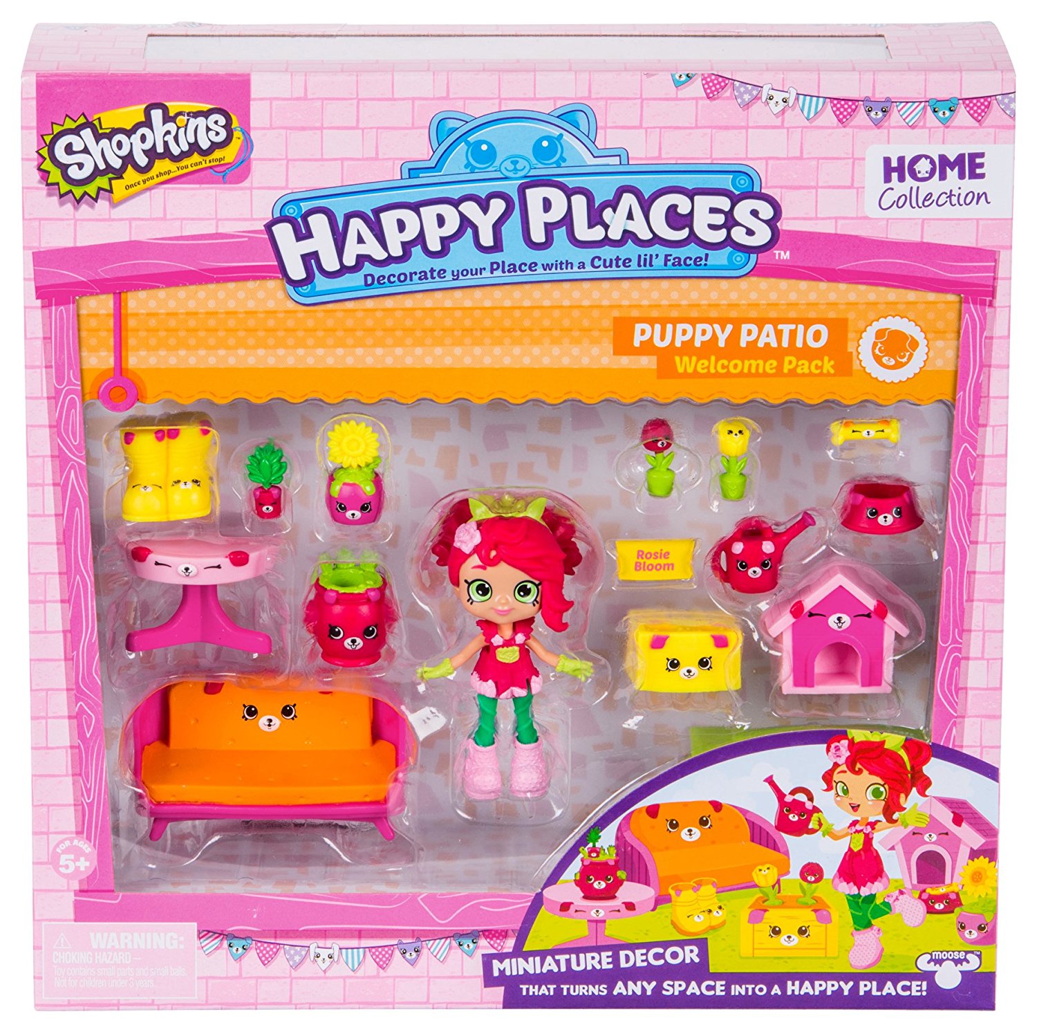 Shopkins Happy Places Zestaw Powitalny Patio Ogród 7251140855