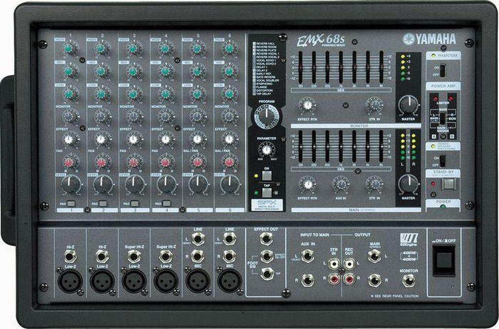 WZMACNIACZ YAMAHA EMX68s MIXER 800W 6 KANAŁÓW GW 7233141813