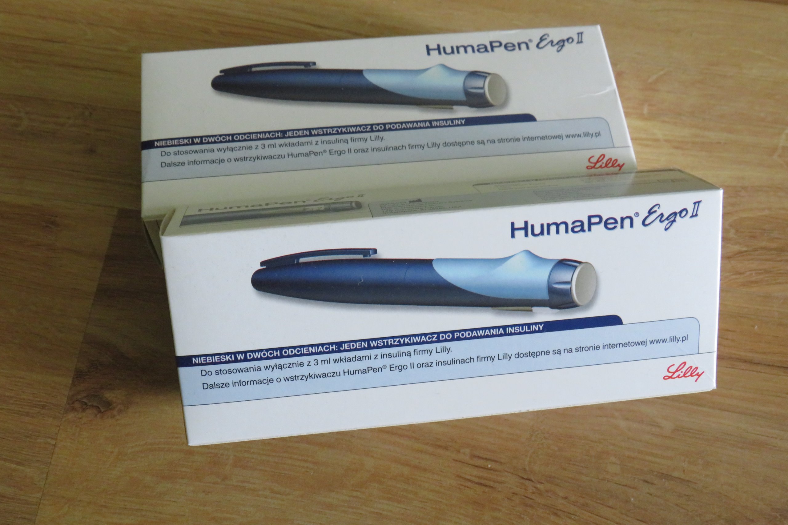 Nowy wstrzykiwacz insuliny HumaPen Ergo II (Lilly) - 7287969562 ...