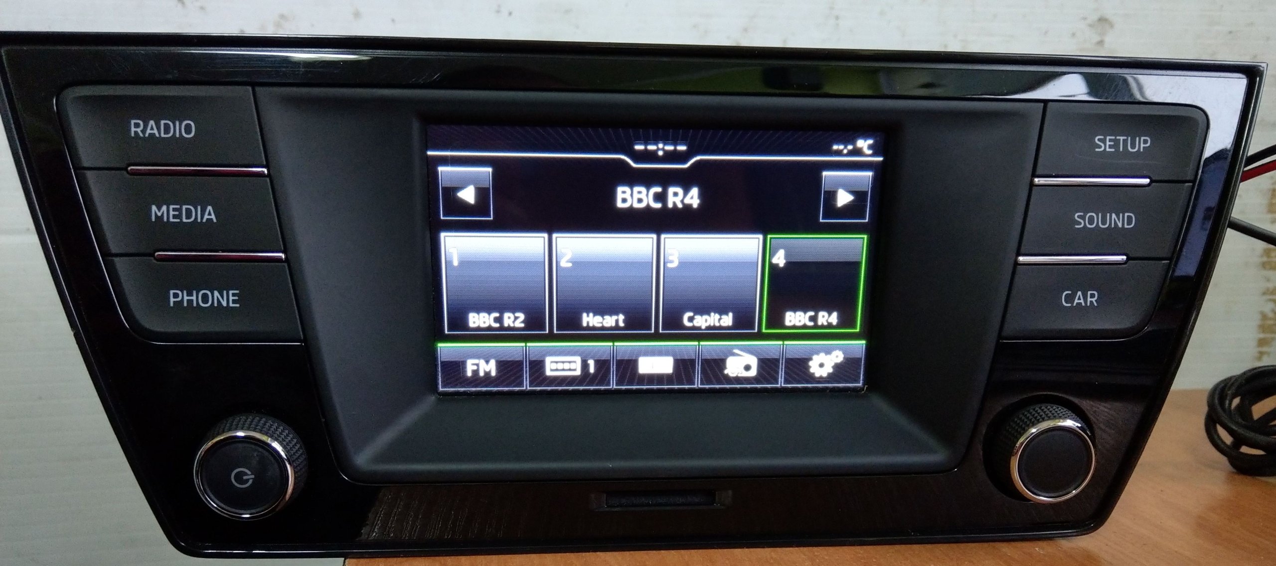 Radio SD 6V0035869 Skoda Fabia mib2 entry dab