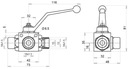 Клапан гидравлический ручной, механика шариковый 3 дорожный m18 40l4, купить из Польши