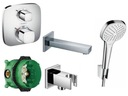 фото mini №4, Hansgrohe set for plaster with a thermostat to baths