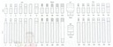 Набор ключи nasadowych ключи nasadowe 160m bity7, запчасти недорого