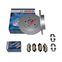 Диск сцепления тормозная 2szt+тормозные колодки, колодки bosch 0986478884+09864946541, цена в Украине