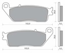 Тормозные колодки, колодки victory triumph america bonneville kymco1, цена в Украине