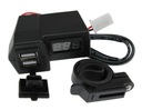Зарядка motocyklowa 2x usb 5v 3.1a вольтметр3, купить с разборки